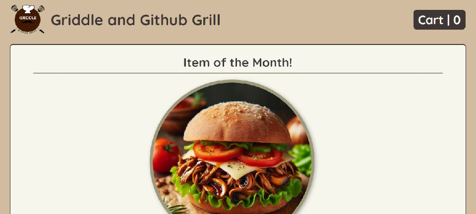 Griddle and Github Grill screenshot